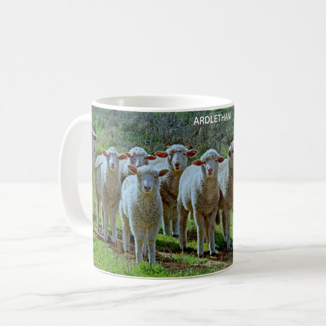 De Café caneca clássica 325 ml (Frente Esquerda)