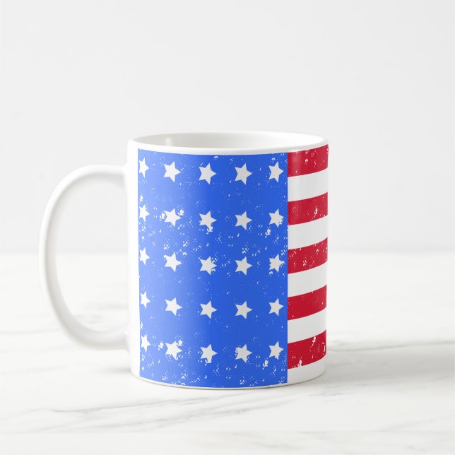 De Café Caneca Clássica AmeriChic Drape (Esquerda)