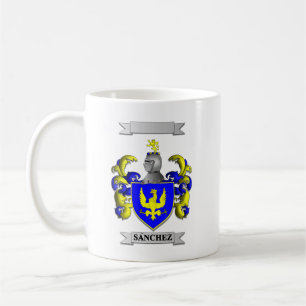 De Café Caneca Clássica Apelido Sanchez e Escudo