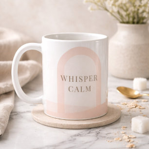 De Café Caneca Clássica Arco Rosado Sussurro, 325 ml