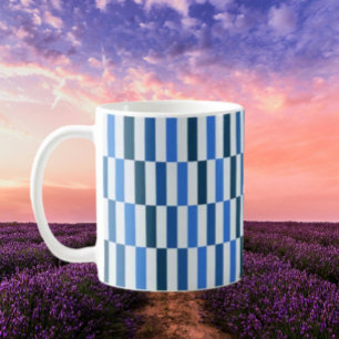 De Café Caneca Clássica Blue Line Flow 