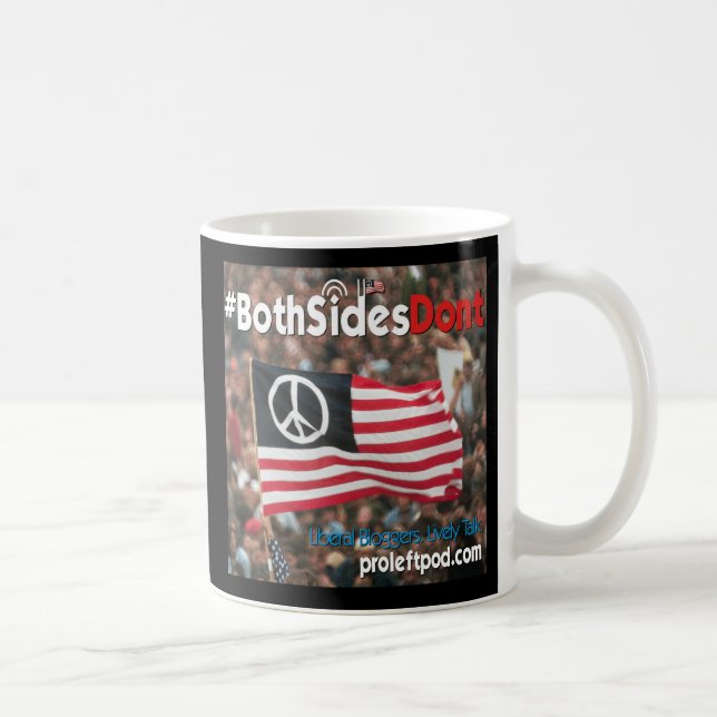 De Café Caneca clássica - #BothSidesDont (Direita)