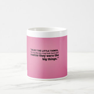 De Café Caneca clássica branca com citações maravilhosas