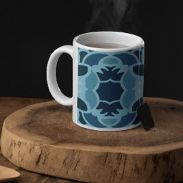 De Café Caneca Clássica Color Fun Azul Colagem