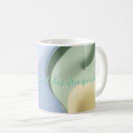 De Café Caneca clássica com gráfico abstrato elegante