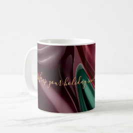 De Café Caneca clássica com gráfico abstrato elegante