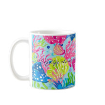 Caneca clássica com gráfico elegante