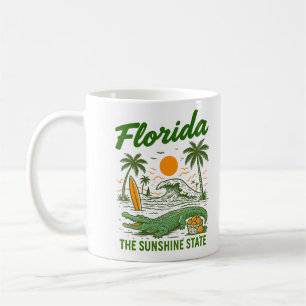De Café Caneca Clássica da Flórida - Estado do Sol
