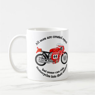De Café Caneca clássica da motocicleta