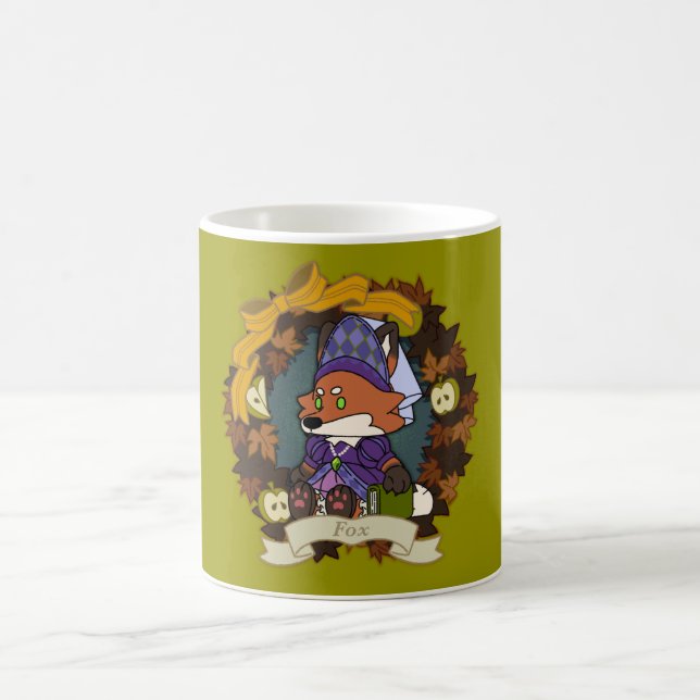 De Café Caneca Clássica da raposa, 11 oz (Centro)
