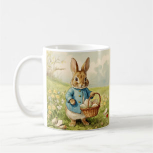 De Café Caneca Clássica do Coelhinho da Páscoa Adorável