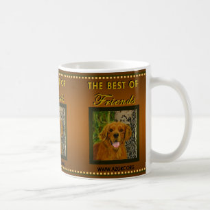 De Café Caneca clássica do golden retriever da oxidação