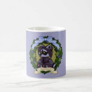 De Café Caneca Clássica do guaxinim, 11 oz