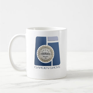 De Café Caneca clássica do logotipo da cidade