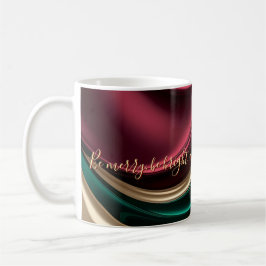 De Café Caneca clássica em gráfico abstrato elegante