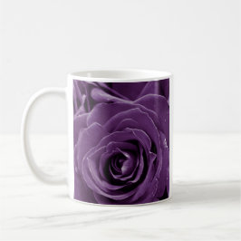 De Café Caneca Clássica Faith Purple Roses 11oz