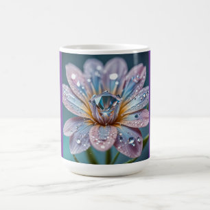 De Café Caneca Clássica (Flor Sparkle-11)