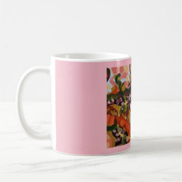 De Café Caneca clássica "floral"
