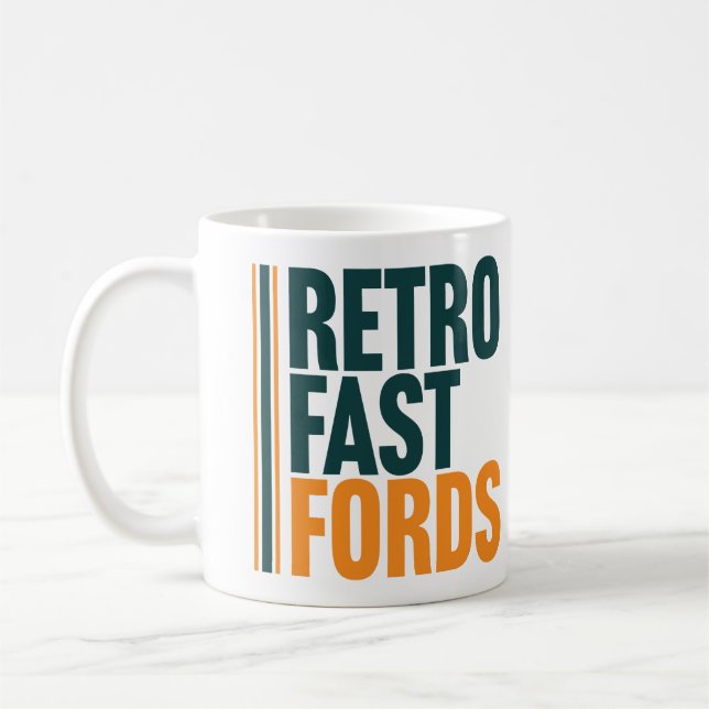 De Café Caneca Clássica Fords Rápidos Retrô (Esquerda)