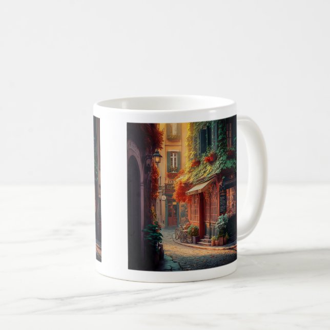 De Café Caneca Clássica Francesa, 11 oz (Frente Esquerda)