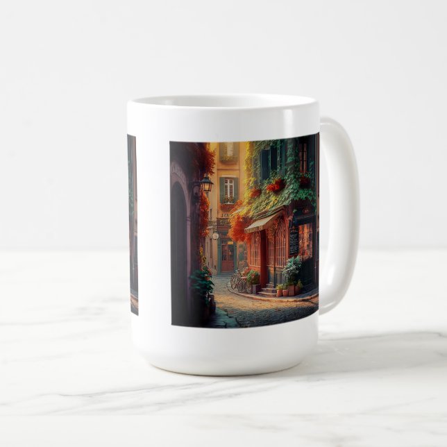 De Café Caneca clássica francesa, 15 oz (Frente Esquerda)