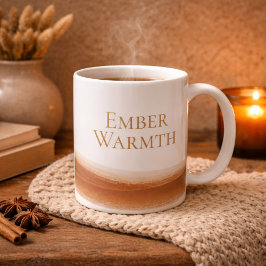 De Café Caneca Clássica Golden Warmth Swoosh, 11 oz