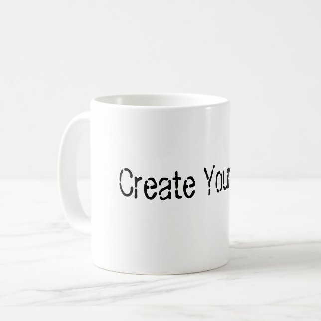 De Café Caneca Clássica Impressa Para Uso Diário em Casa C (Frente Esquerda)