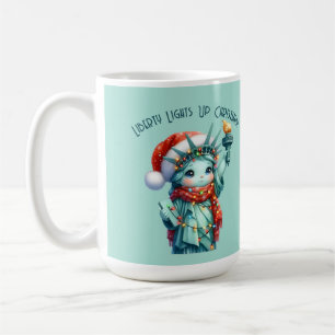 De Café Caneca clássica Liberty Lights Up Christmas! 🎄