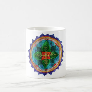 De Café Caneca Clássica Mandala Mágica