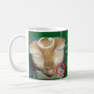 De Café Caneca Clássica Natal Caprichoso Gato Gengibre, 11