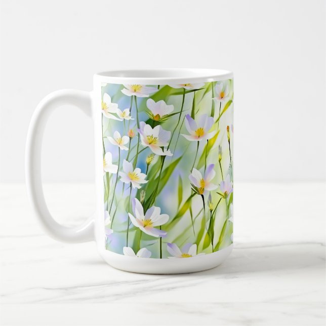 De Café Caneca Clássica Serena Flor Silvestre (Esquerda)