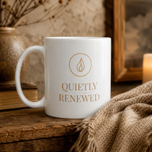 De Café Caneca Clássica Silenciosamente Renovada, 330 ml