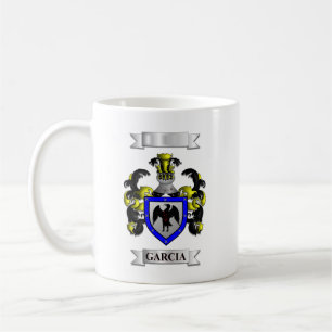 De Café Caneca Clássica Sobrenome Garcia e Escudo