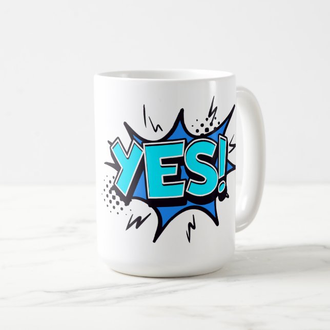 De Café Caneca Clássica YES (Frente Esquerda)