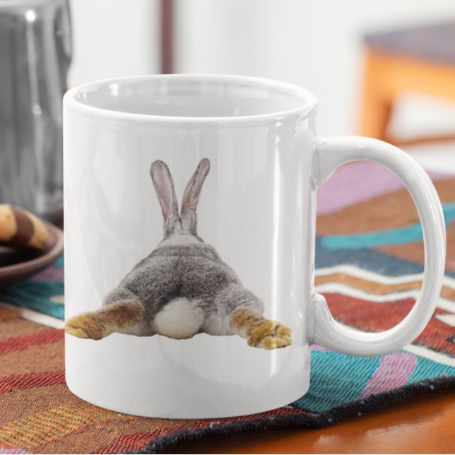 De Café Caneca Coelho Cute Bunny Butt Tail (Criador carregado)