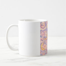 De Café Caneca Coelho Pastel Fofo Lua – Nuvens Sonhadoras 