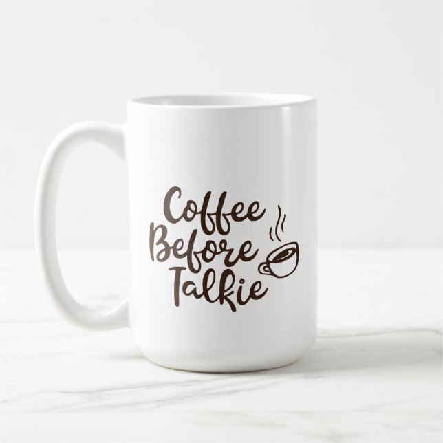 De Café Caneca Coffee Before Talkie (Esquerda)