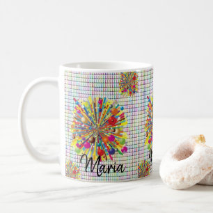 De Café Caneca Colorida