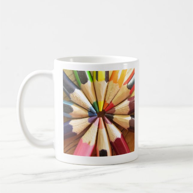 De Café Caneca Colorida (Esquerda)