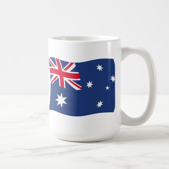 De Café Caneca com a Bandeira da Austrália (Direita)