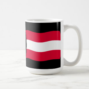 De Café Caneca com a Bandeira da Áustria