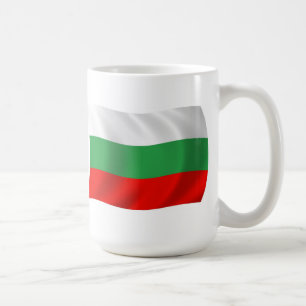 De Café Caneca com a Bandeira da Bulgária