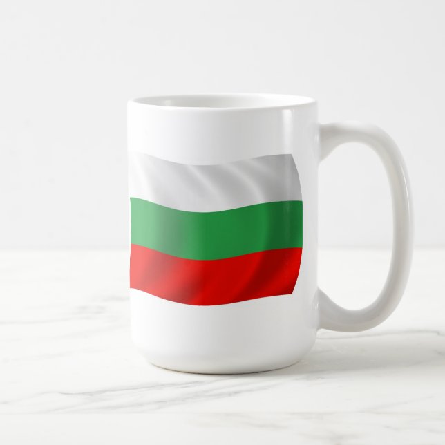 De Café Caneca com a Bandeira da Bulgária (Direita)