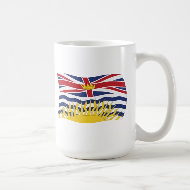 De Café Caneca com a Bandeira da Colúmbia Britânica (Direita)