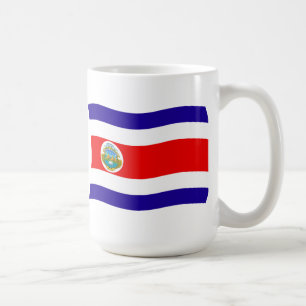 De Café Caneca com a Bandeira da Costa Rica