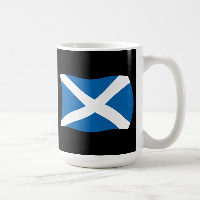 De Café Caneca com a Bandeira da Escócia (Direita)