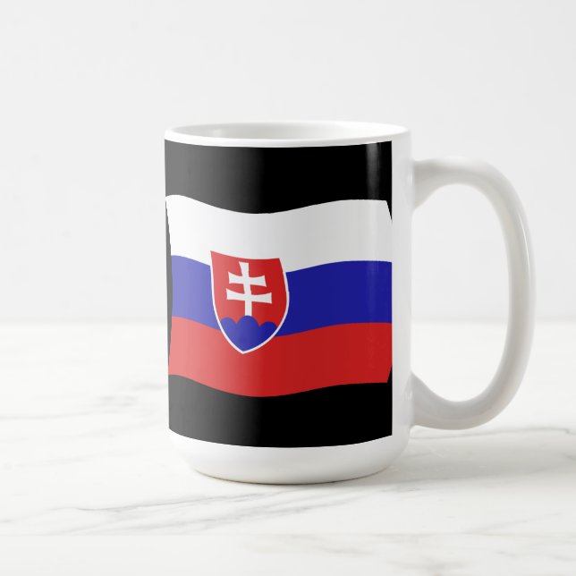 De Café Caneca com a Bandeira da Eslováquia (Direita)