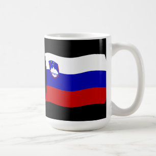 De Café Caneca com a Bandeira da Eslovênia