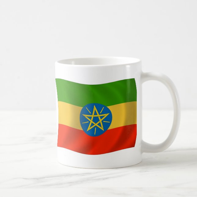 De Café Caneca com a Bandeira da Etiópia (Direita)
