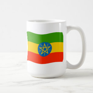 De Café Caneca com a Bandeira da Etiópia
